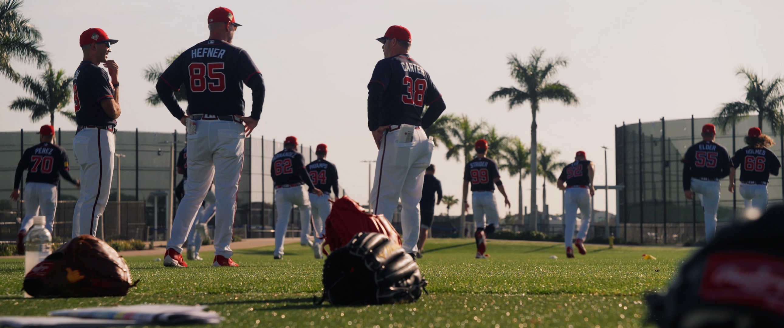 Behind The Braves production still