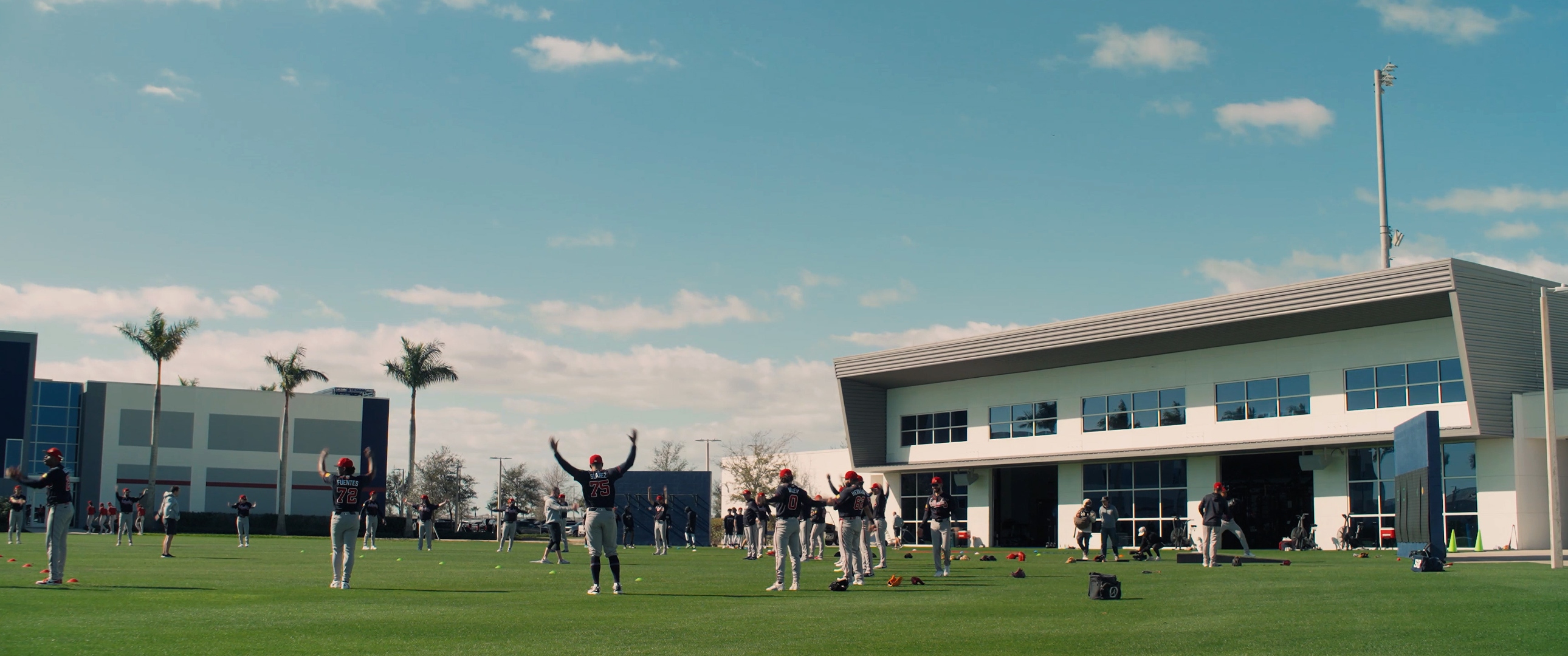 Behind The Braves production still