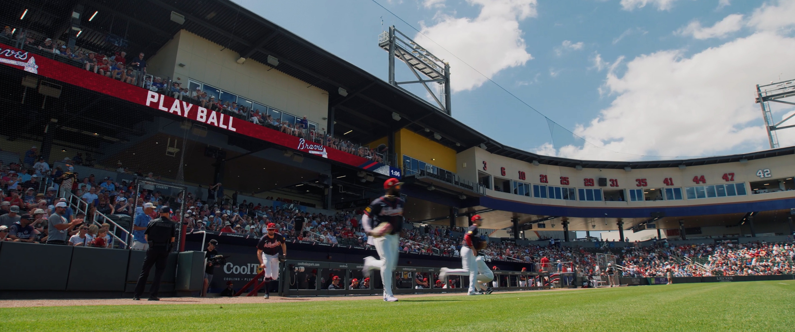 Behind The Braves production still